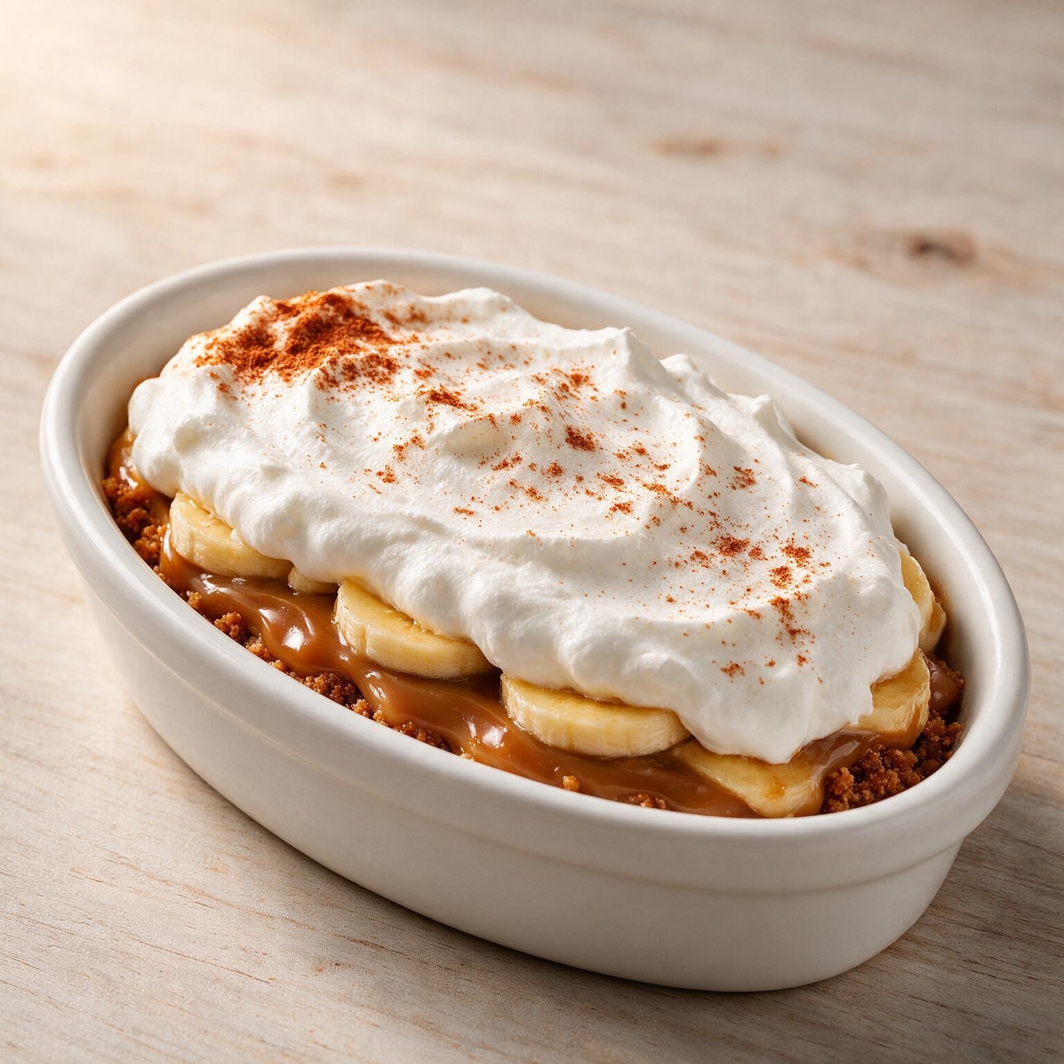 Banoffee na travessa