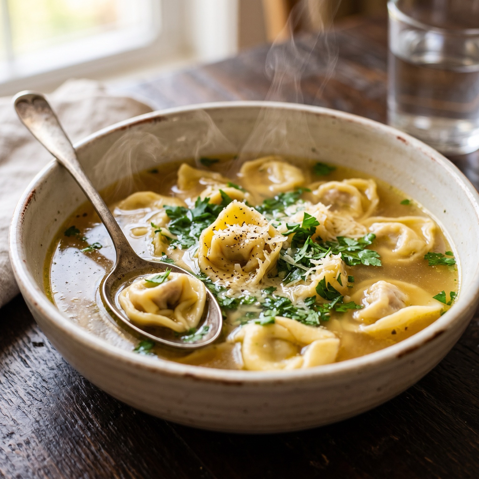 Sopa de Capeletti