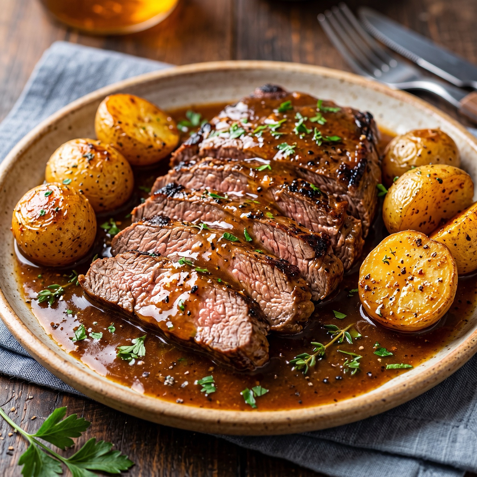Fraldinha na Pressão com Batata