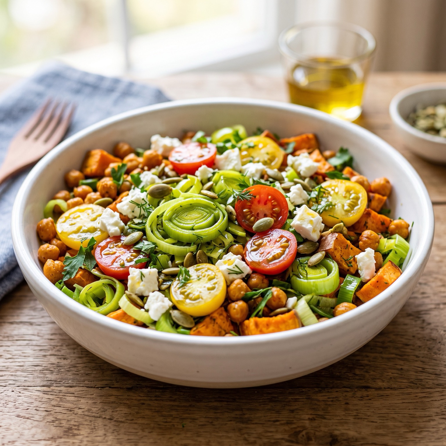 Salada Rica de Alho-poró